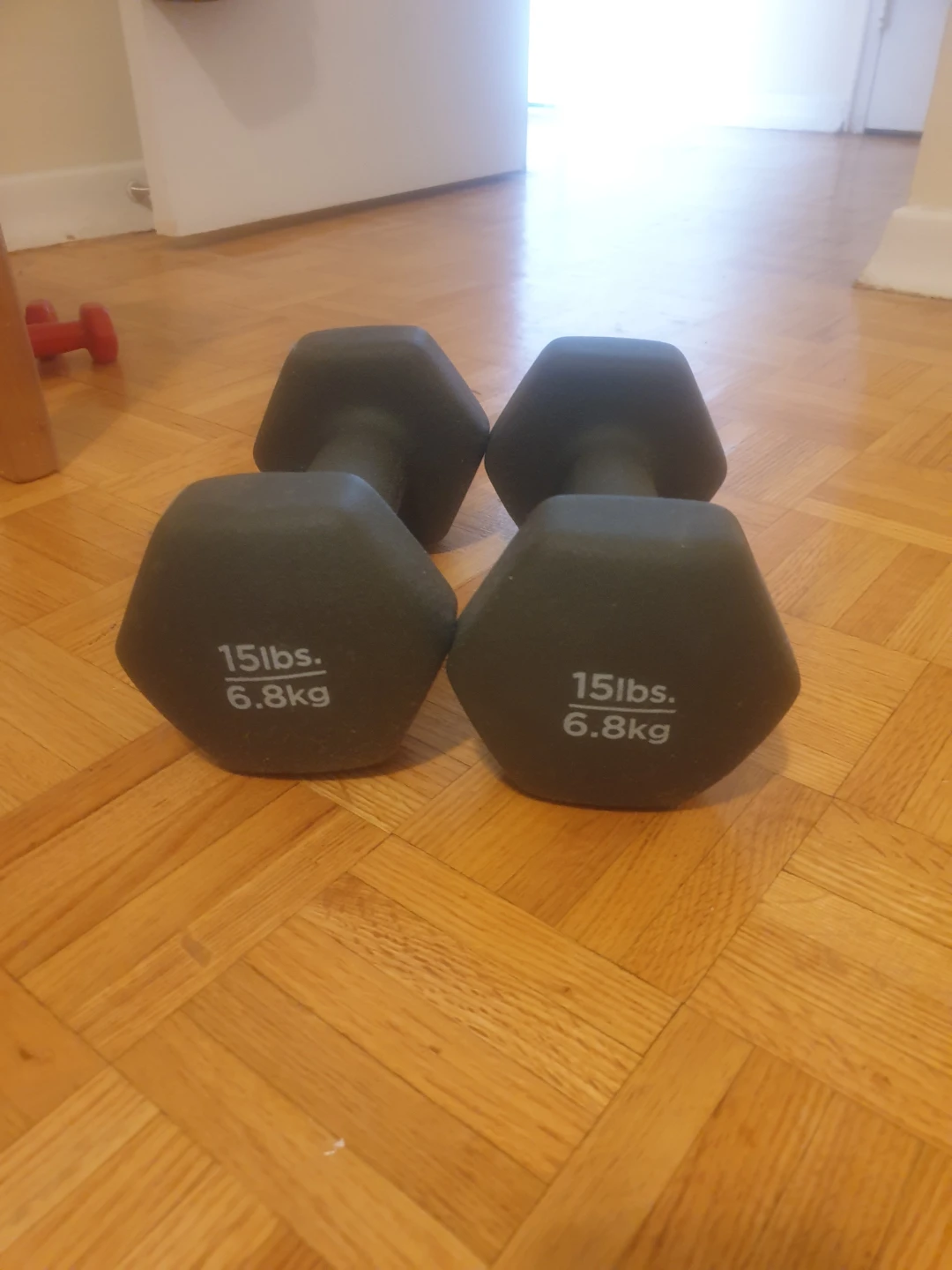 Pair of 15lbs Dumbbells