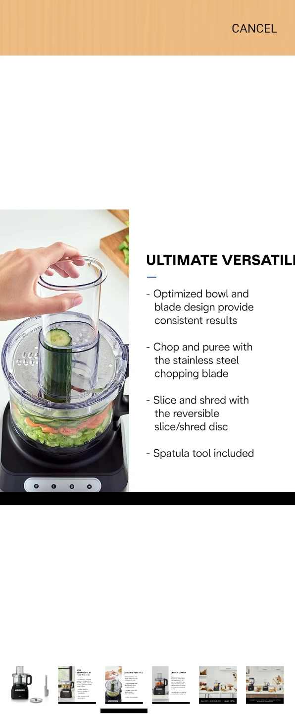Braun EasyPrep 8-Cup Food Processor - photo 2