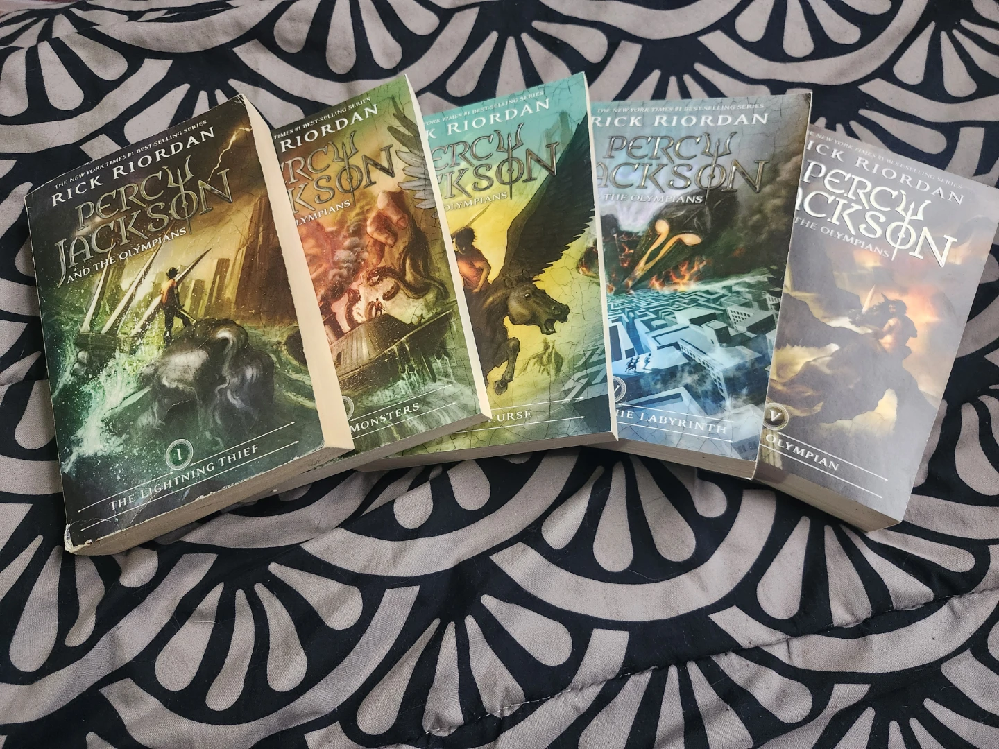 Percy Jackson & The Olympians Book Set by Rick Riordan