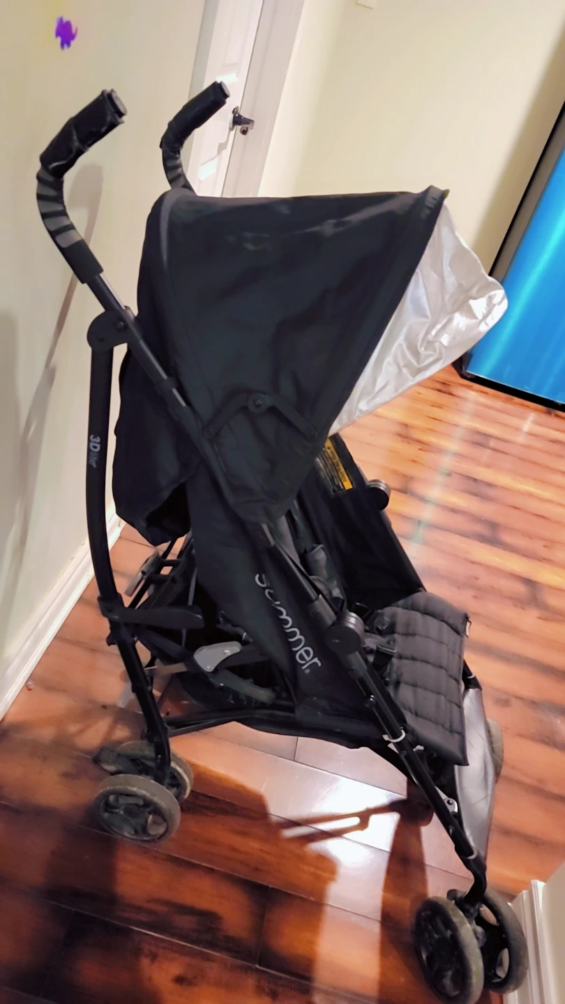 Summer Infant 3D Lite Convenience Stroller - Black