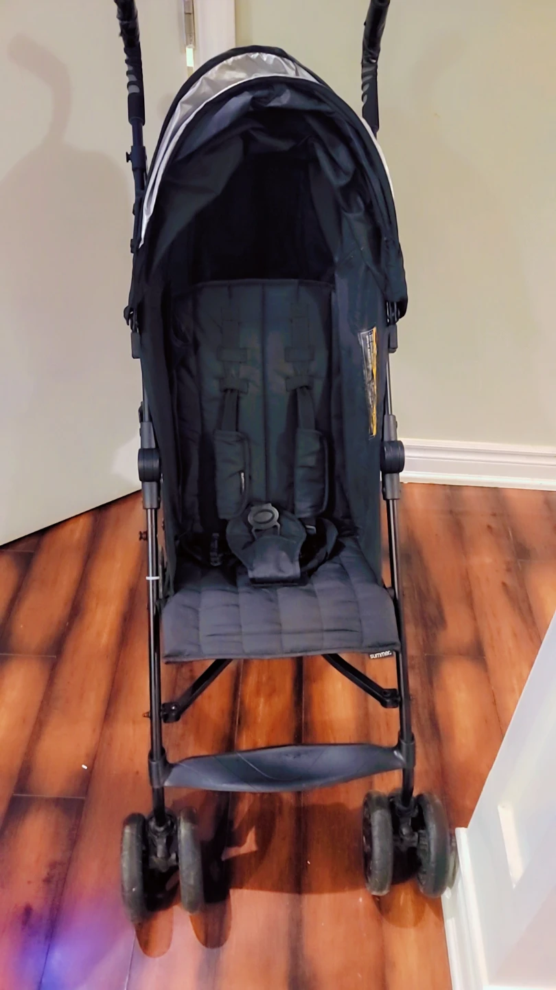 Summer Infant 3D Lite Convenience Stroller - Black - photo 2
