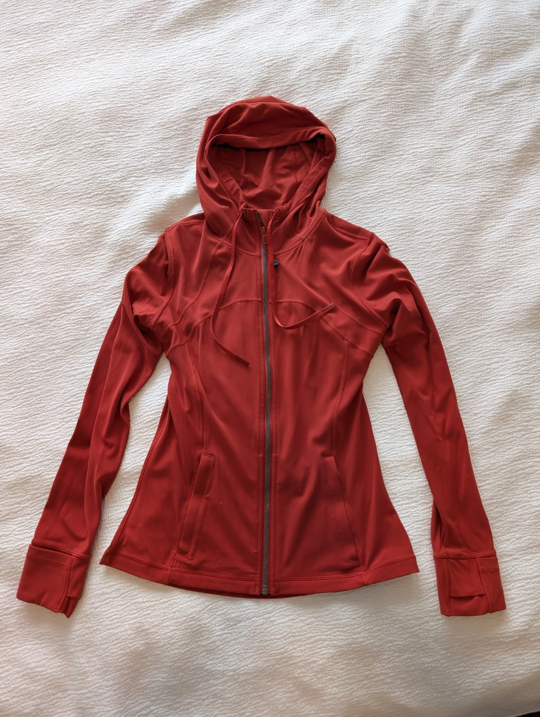 Lululemon Athletica Hooded Jacket - Rust Colour