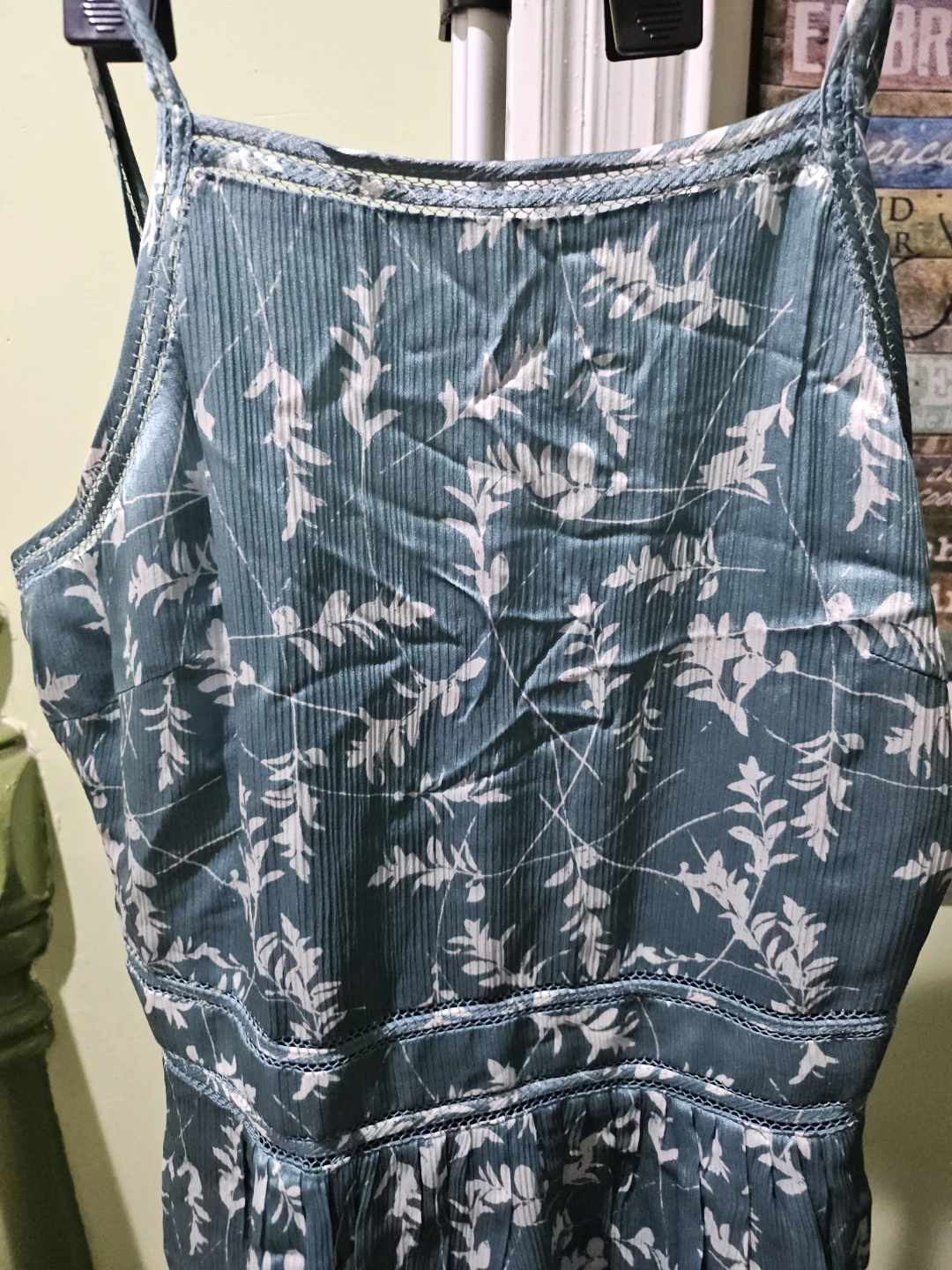 Club Monaco Teal floral print midi dress - photo 5