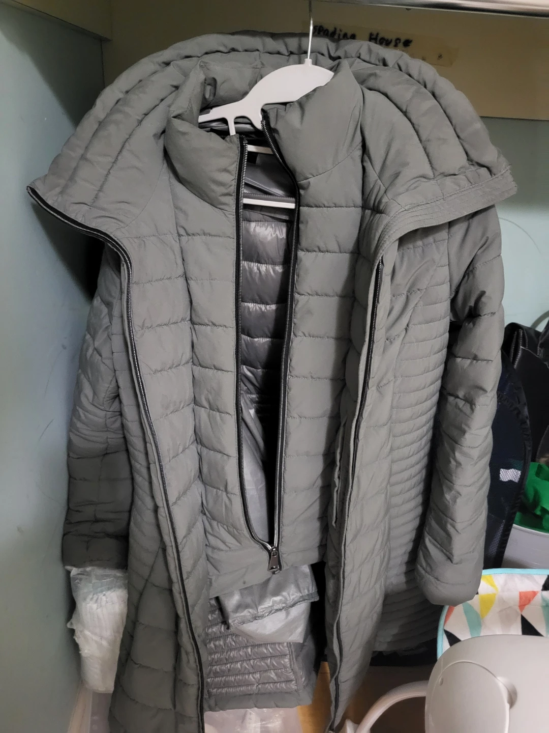 DKNY Puffer Coat - Grey - photo 2