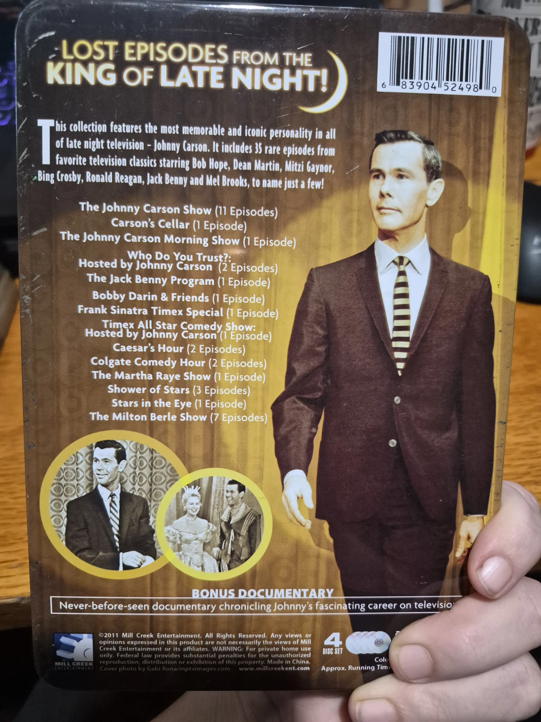 Johnny Carson Late Night Legend DVD Set - photo 2