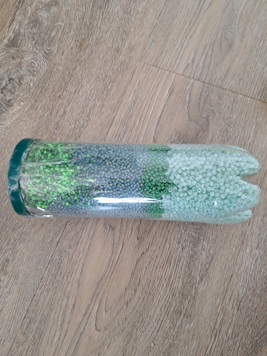 Teal and Green Craft Beads - photo 3