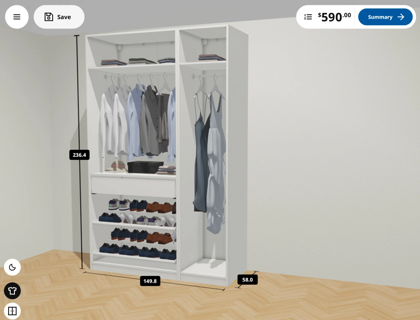 Build your own wardrobe