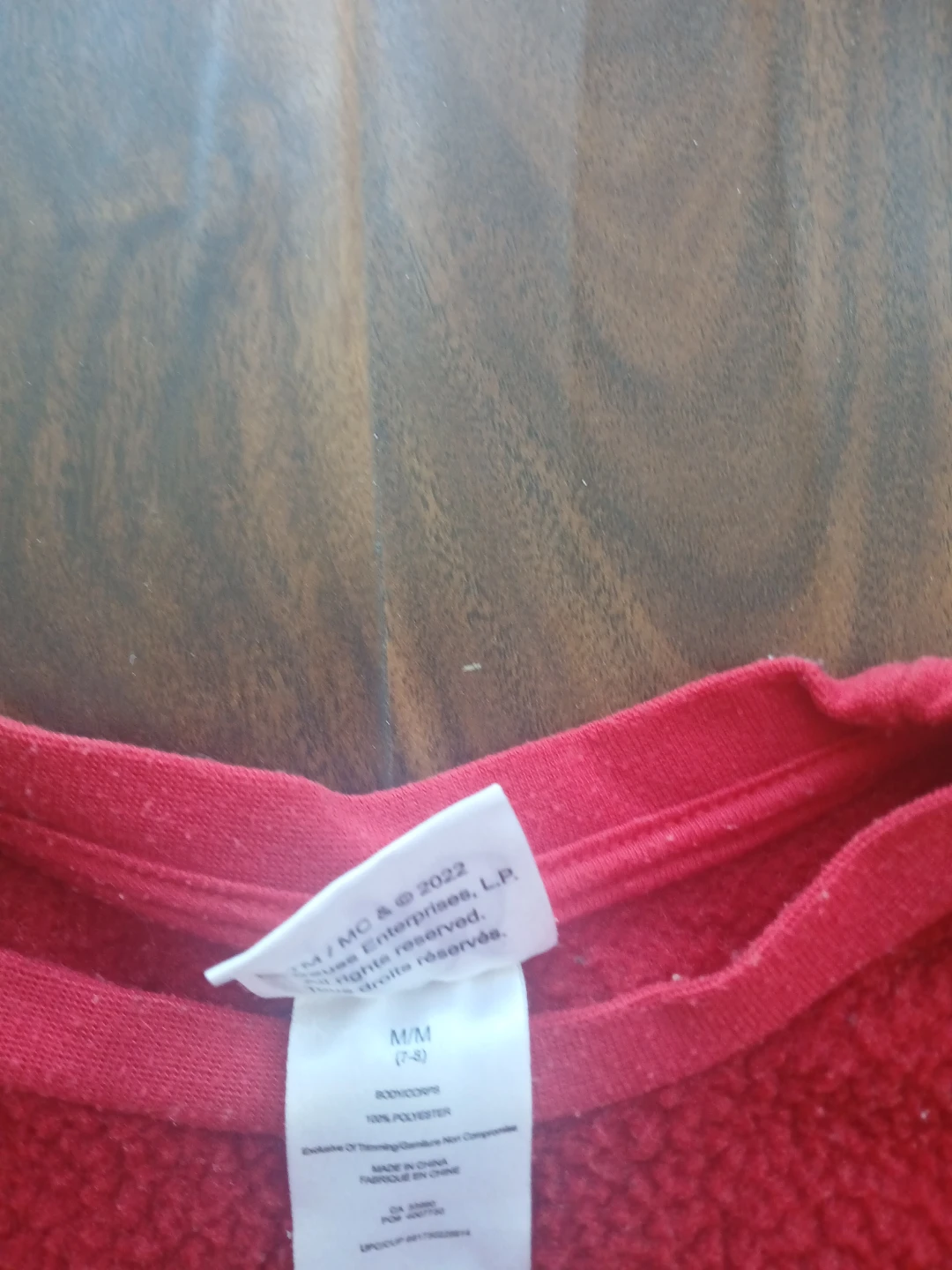The Grinch "Feelin' Grinchy" Fuzzy warm Top M (7-8) - photo 2
