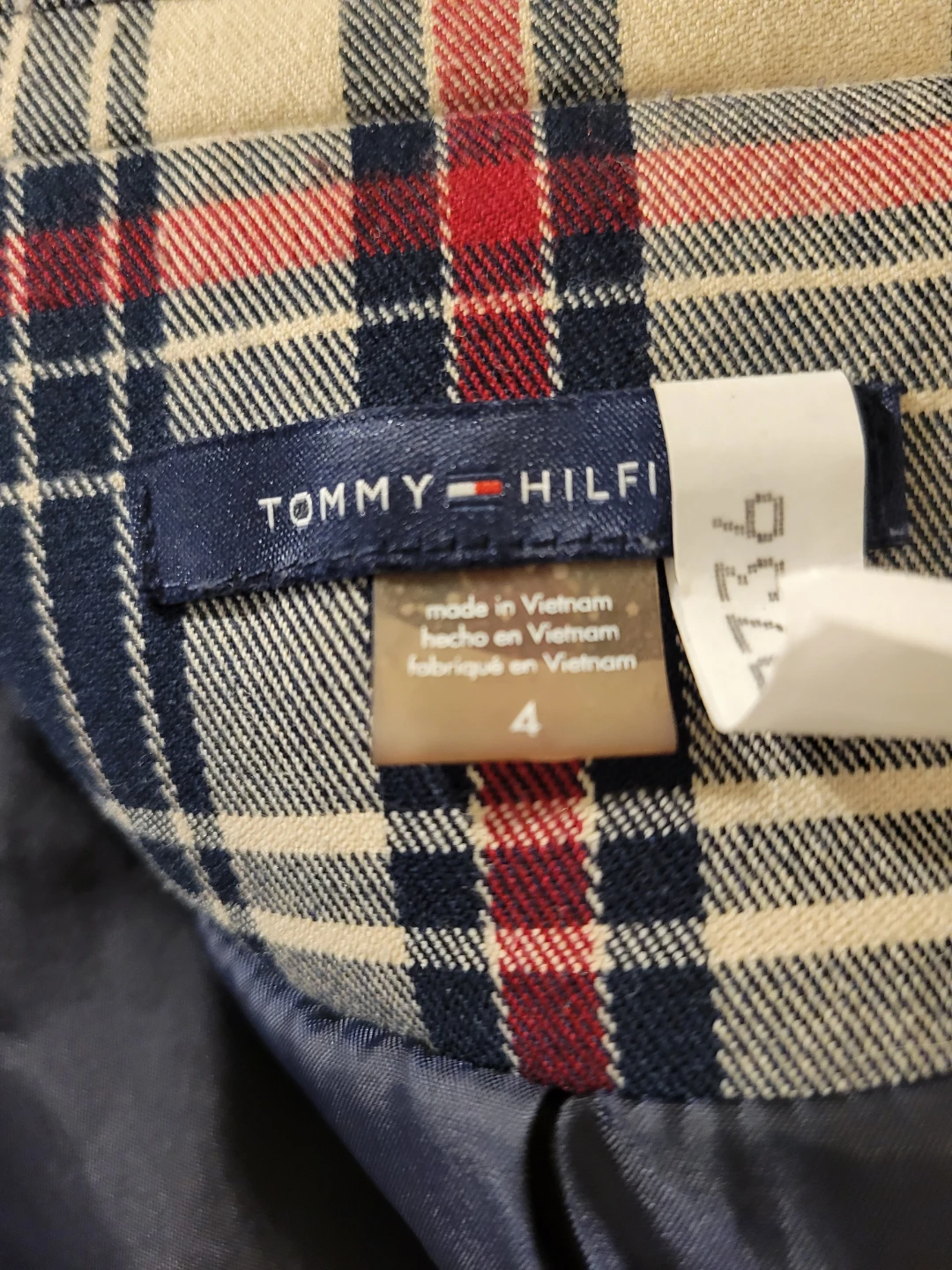 Tommy Hilfiger Plaid Blazer Size 4 - photo 3
