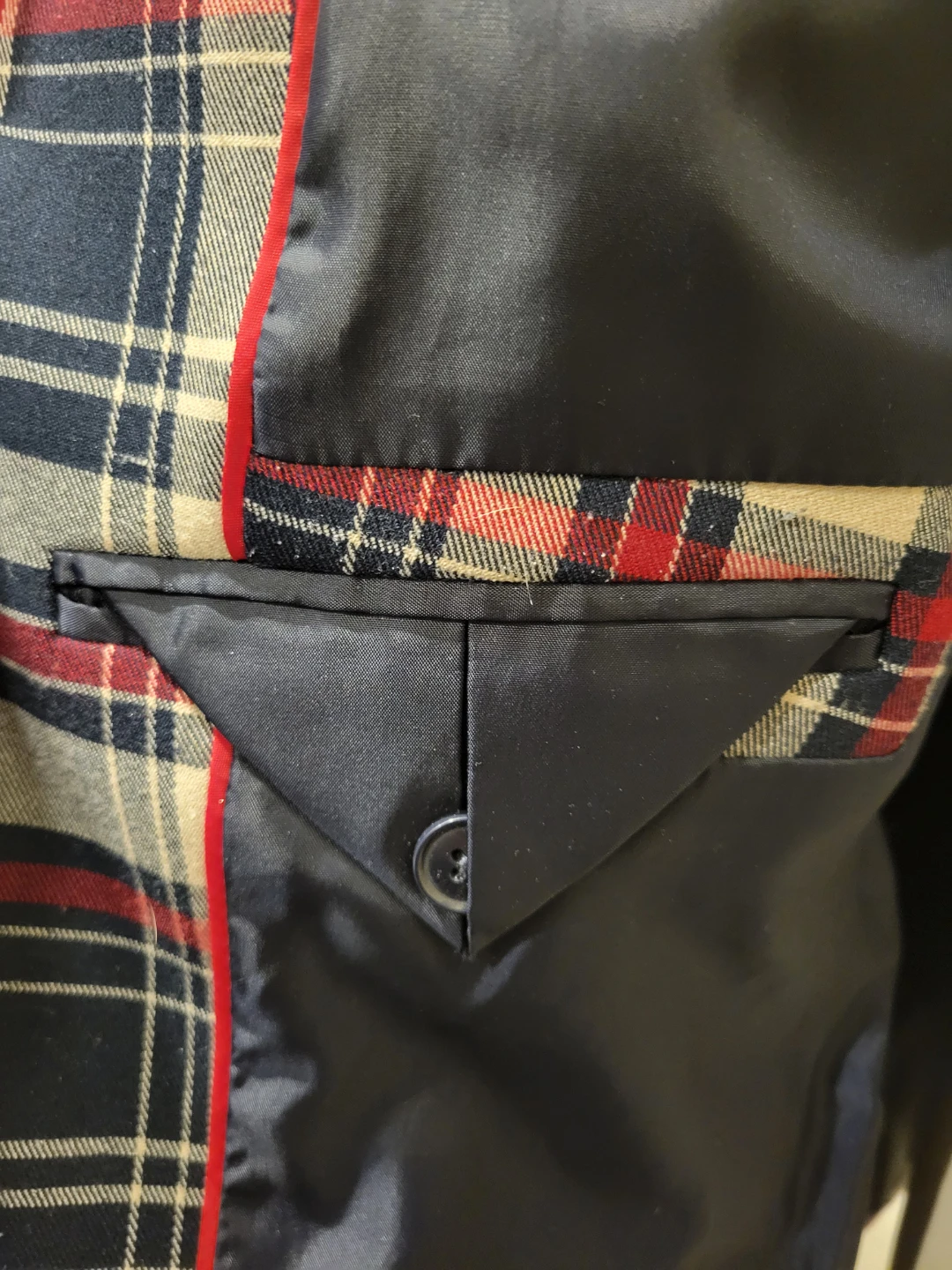 Tommy Hilfiger Plaid Blazer Size 4 - photo 4