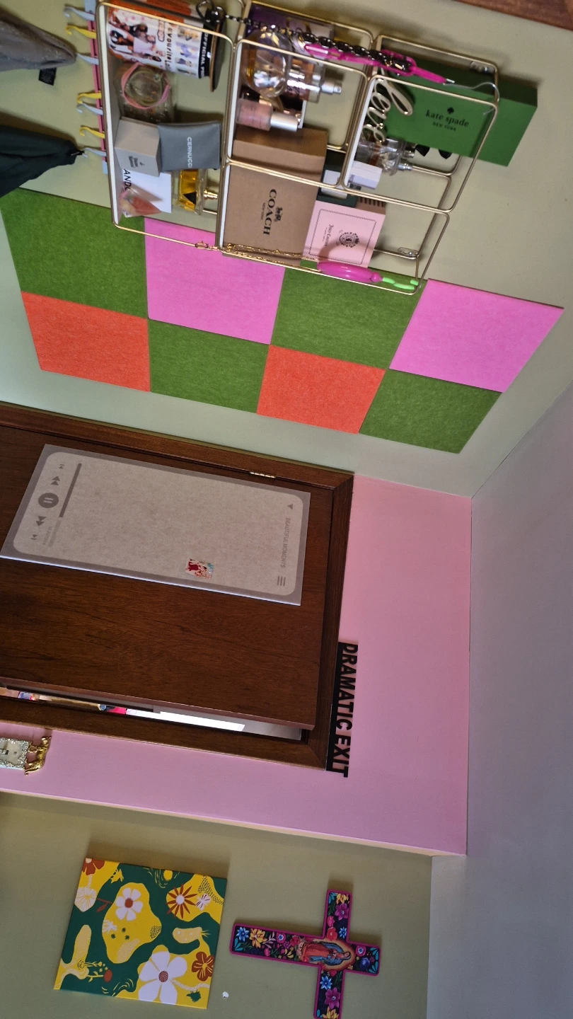 Felt pin boards * pink + orange