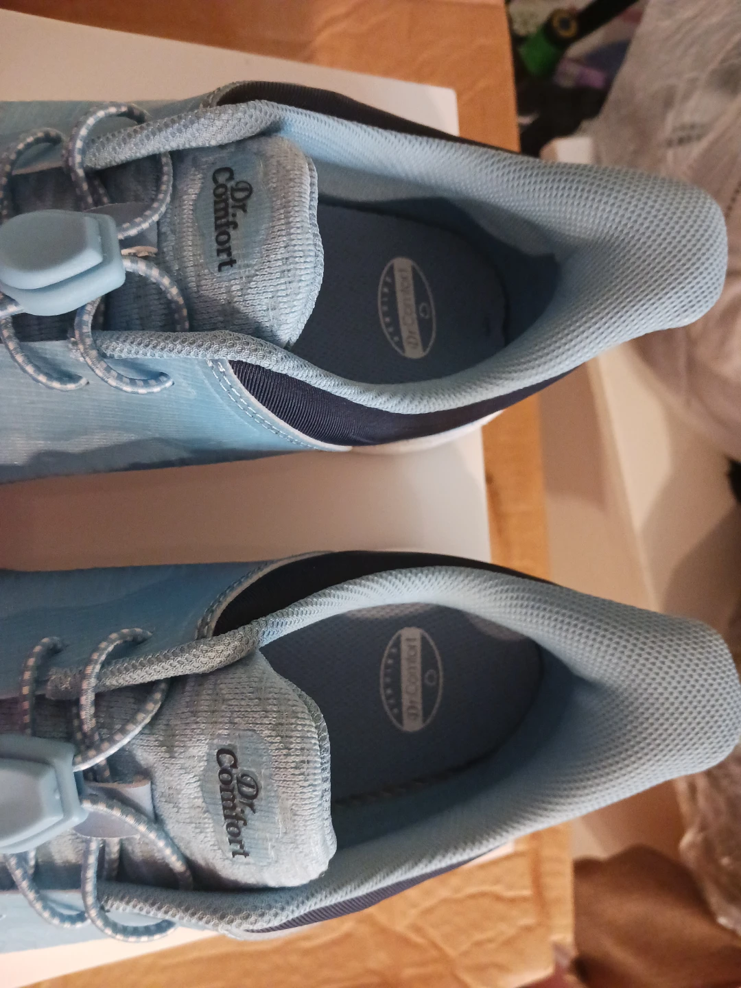 Dr. Comfort Light Blue Lace-Up Athletic Shoes Women's Size 9W - photo 3