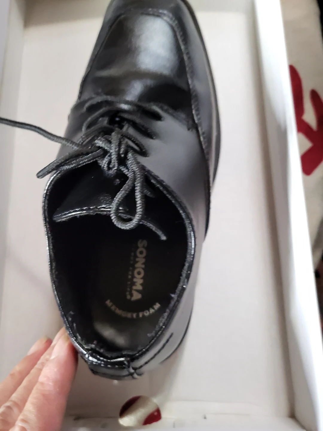 Sonoma Black Snalexander Dress Shoes Size 2 - photo 4