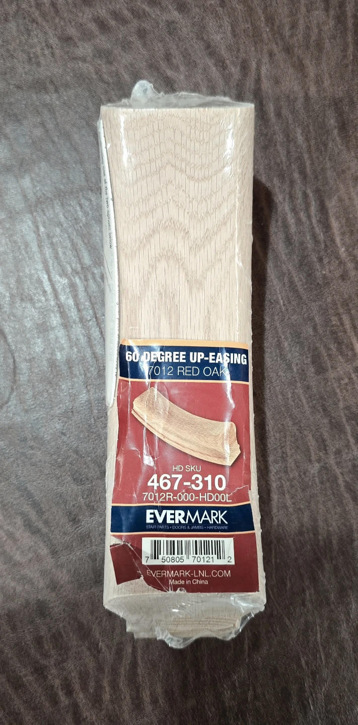 Evermark 60 Degree Up-Easing 7012 Red Oak *NEW*