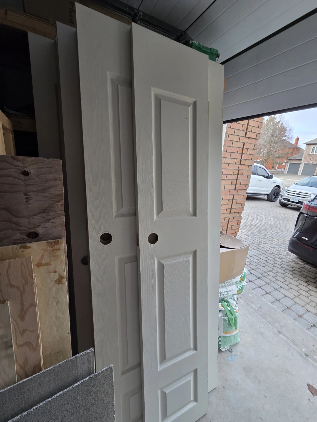 Interior Doors , White, 6 Paneled