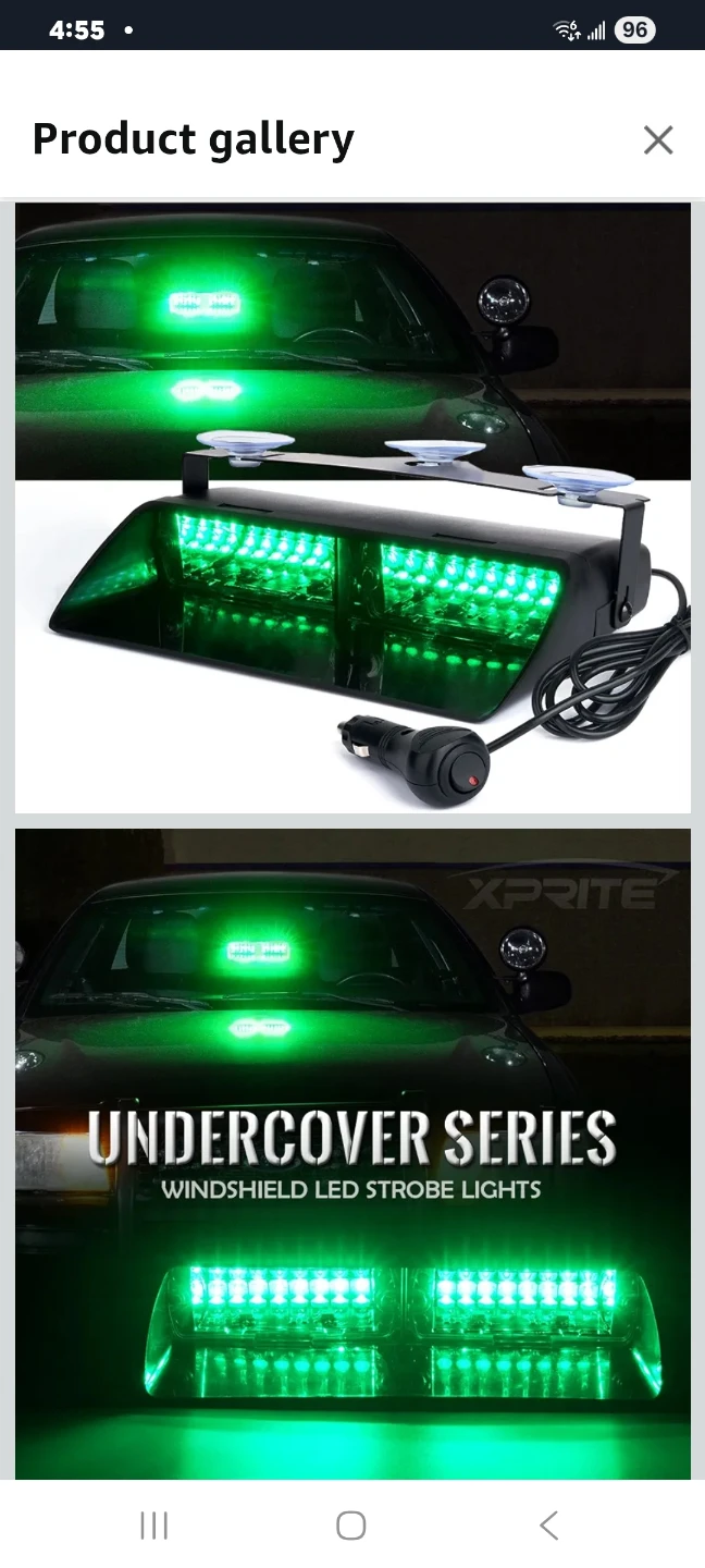 Volunteer firefighter emergency lights - photo 2