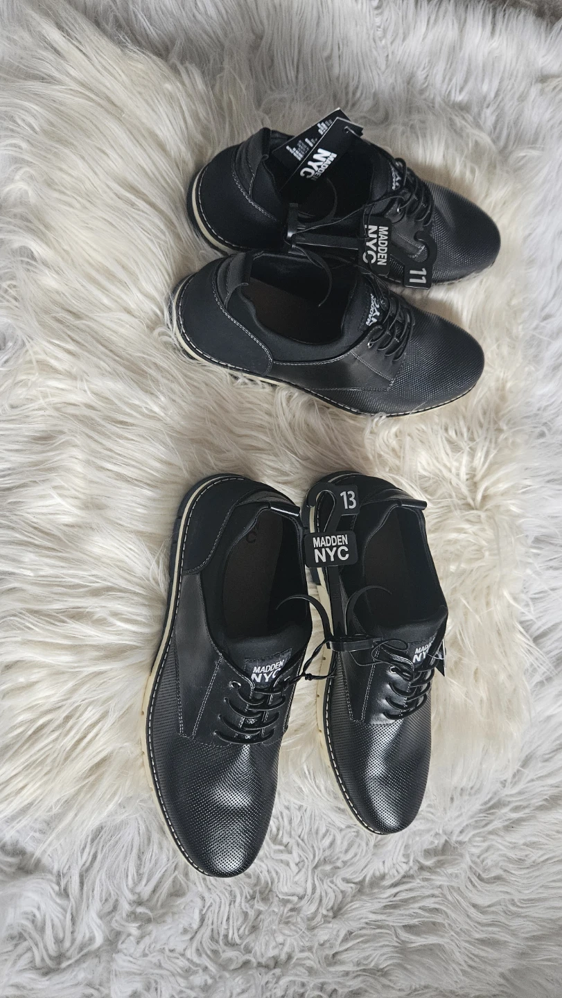 Madden NYC Men's Black Dress Shoes Size 11 - photo 2
