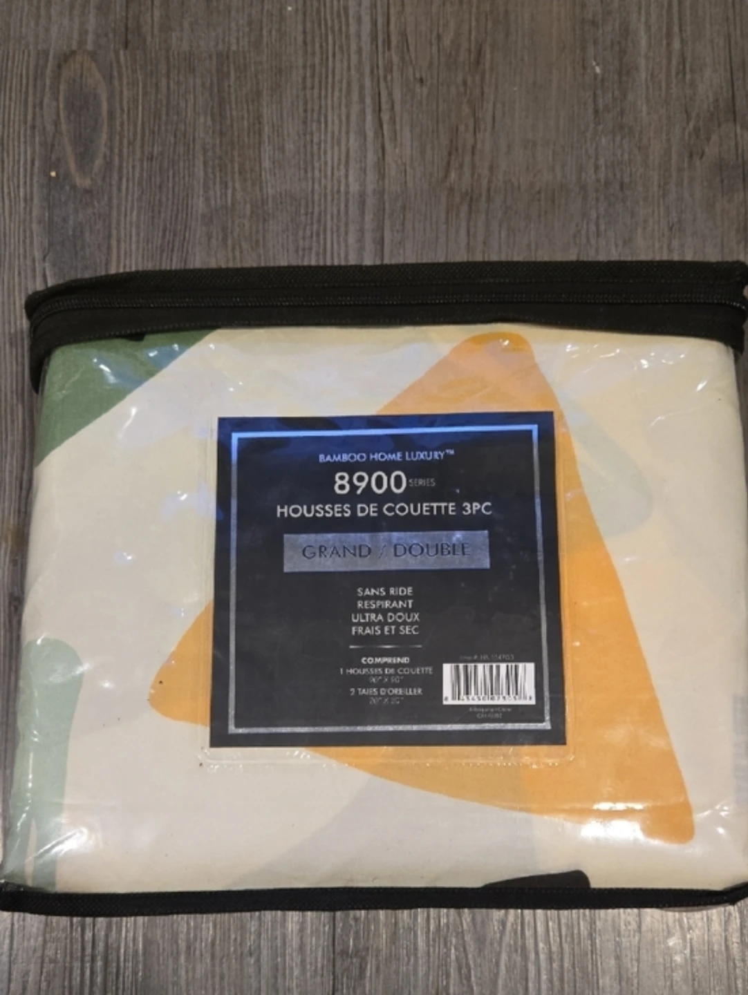 Bamboo Home Luxury 3PC Duvet Cover Set Queen/Double - photo 2