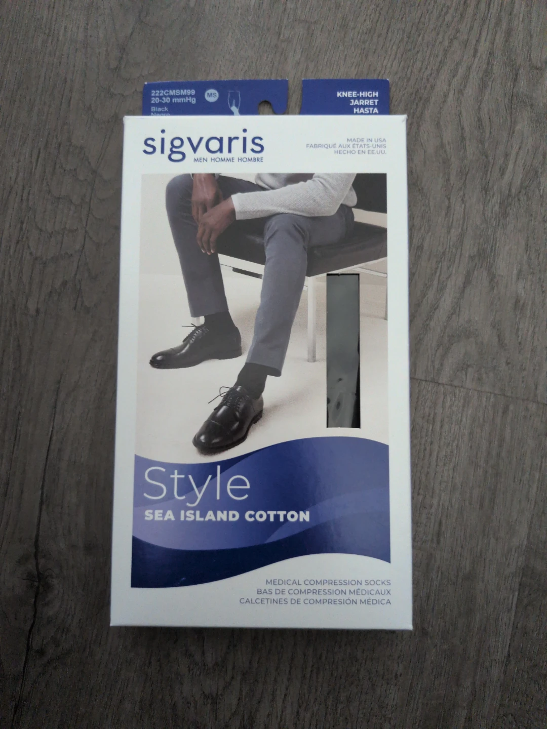 Sigvaris Cotton Knee-High Compression Socks