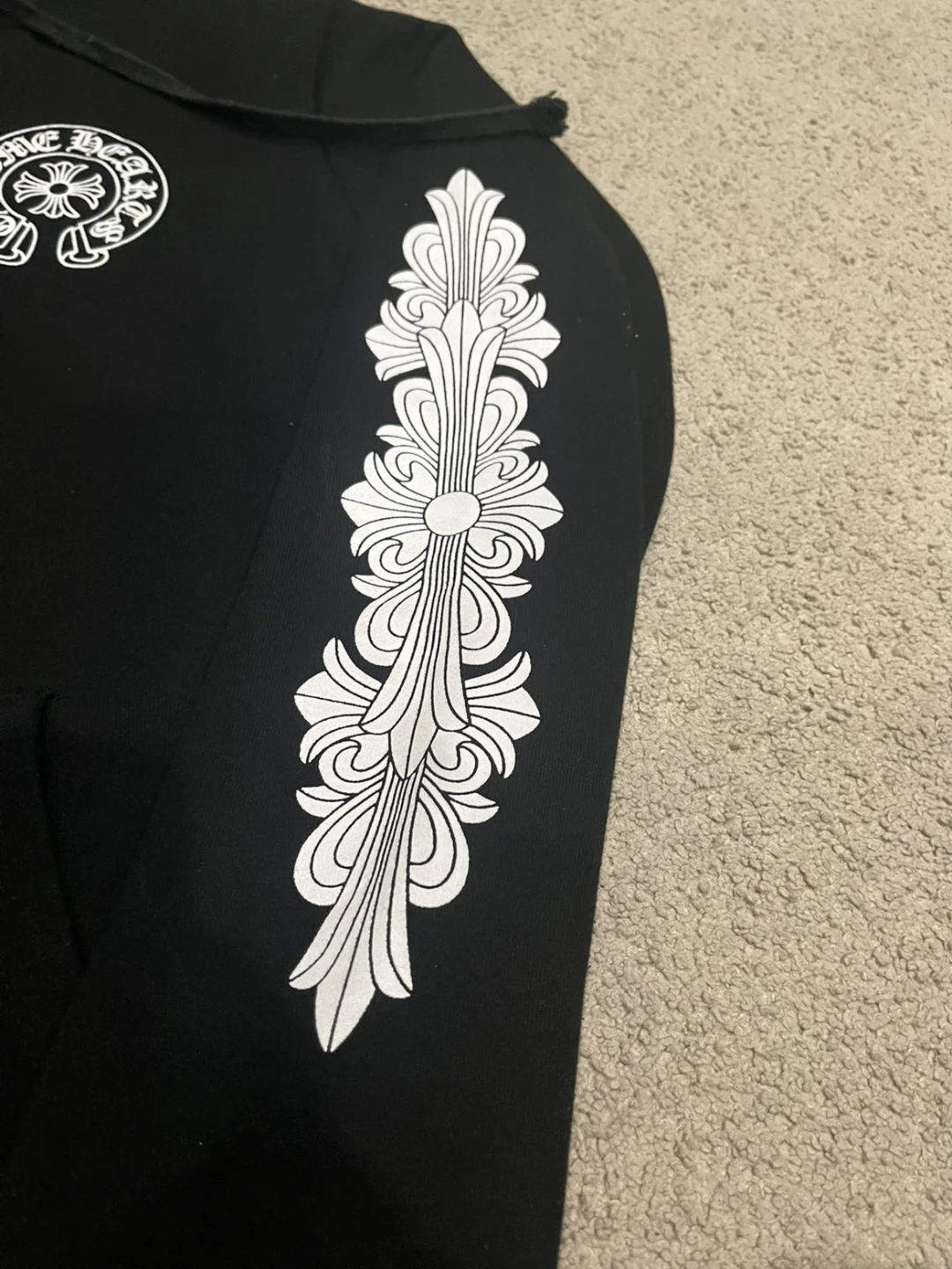 Chrome hearts hoodie zip up - photo 3