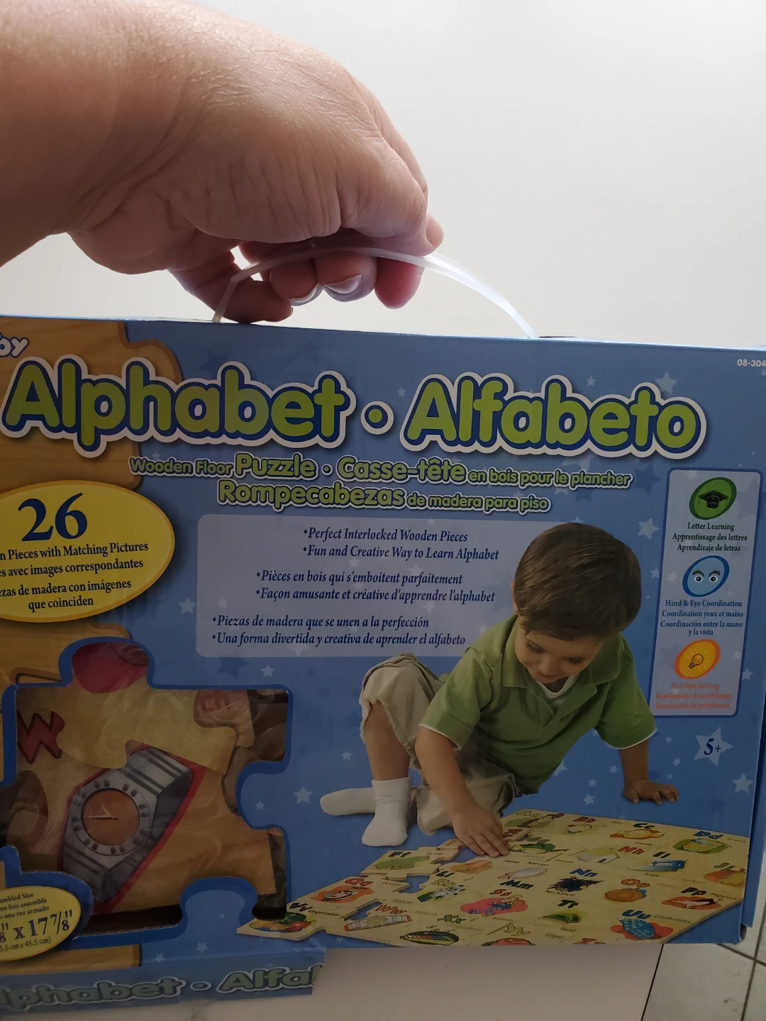 Ages 5+ Alphabet Wooden Puzzle - photo 2