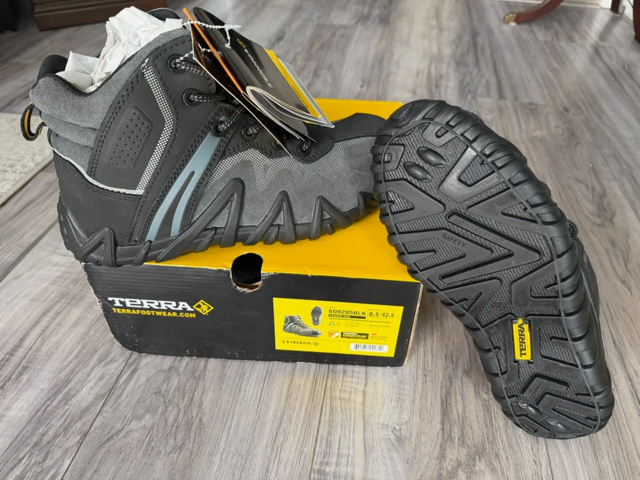 Terra Work Boots - Size 8.5
