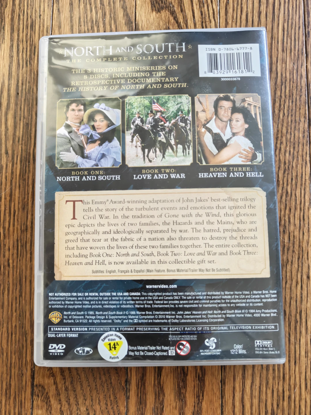 North and South The Complete Collection DVD - photo 3