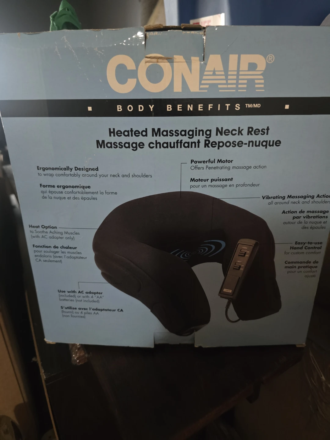Conair Heated Massaging Neck Rest