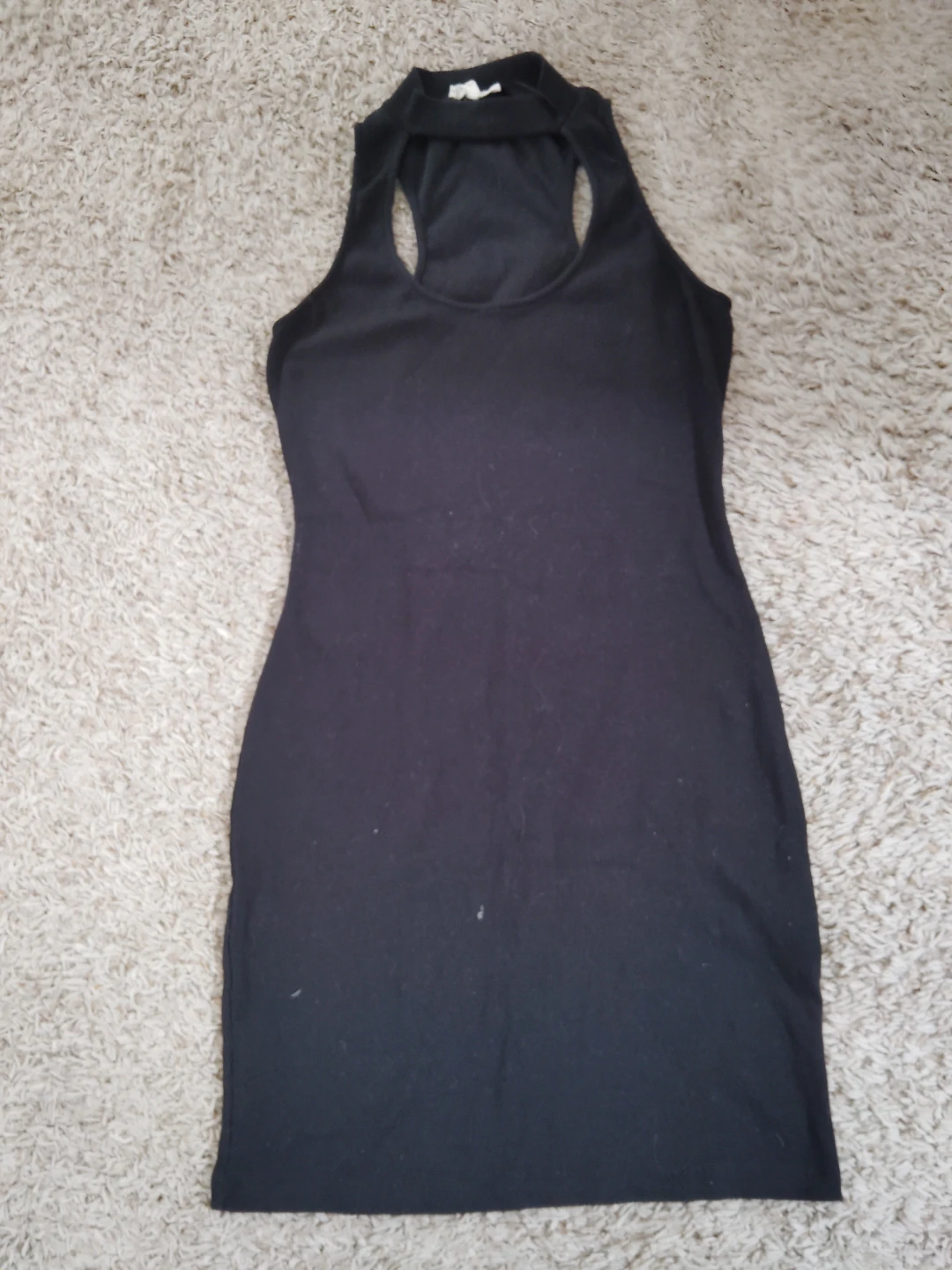 LA Hearts mini Black Sleeveless Cutout Dress