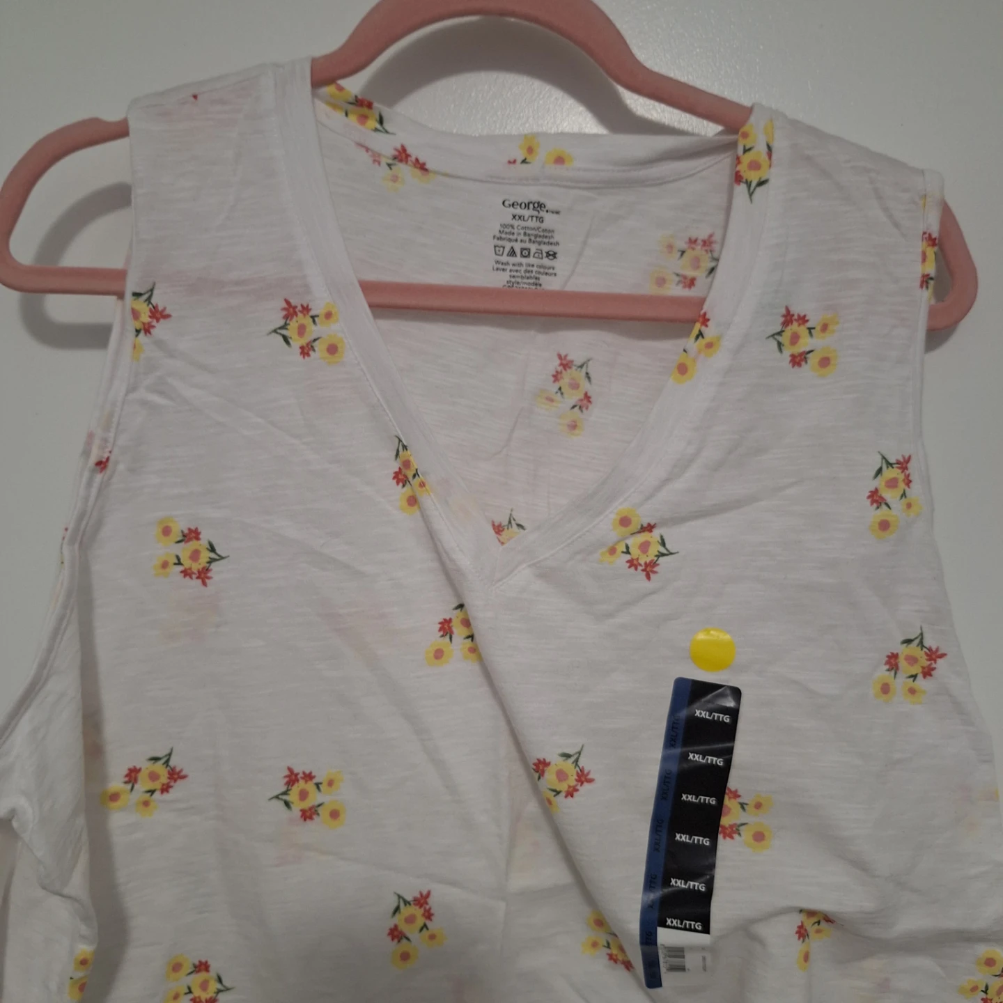 George Floral Sleeveless Top XXL - photo 4