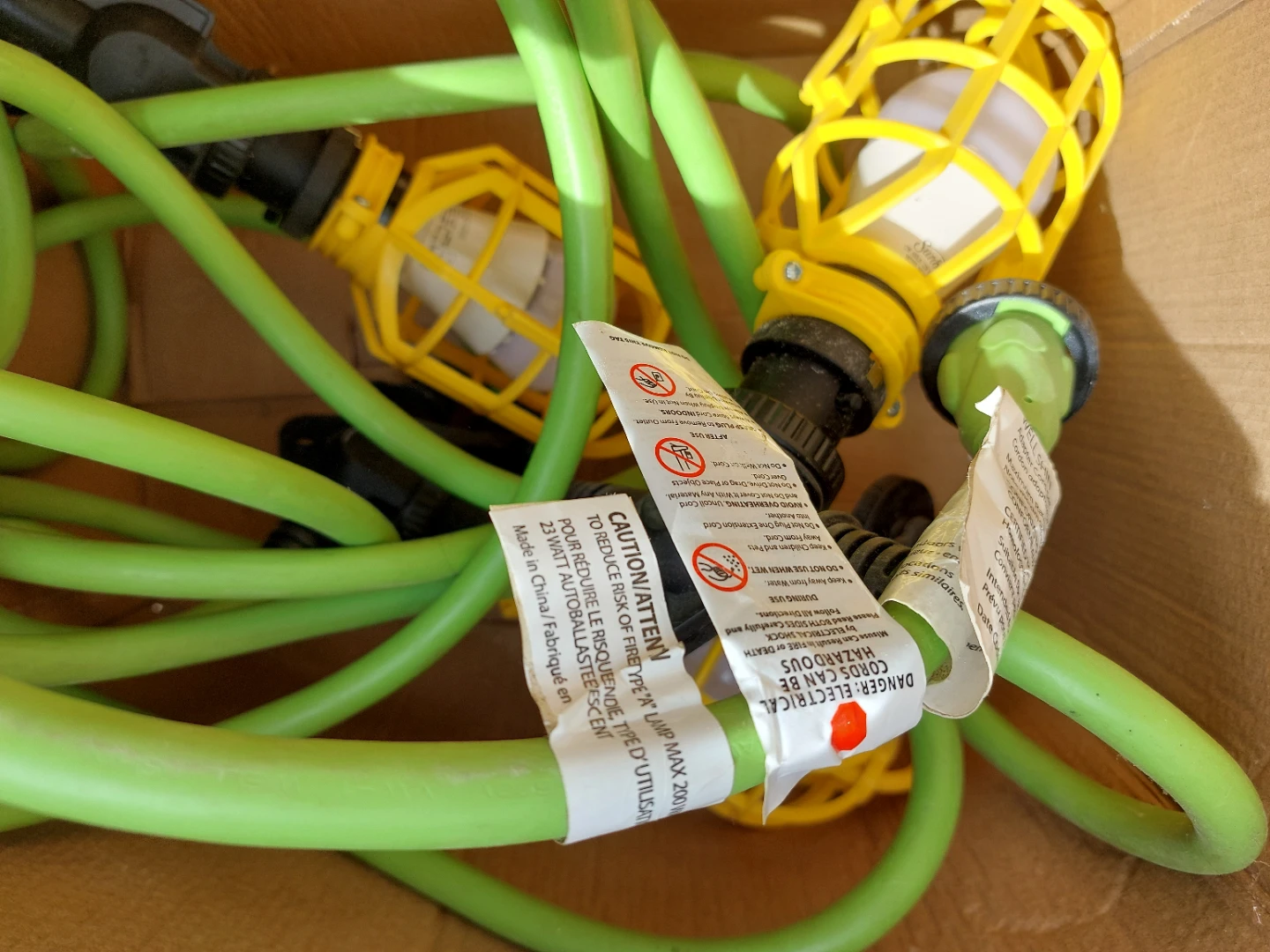 String Lighting Extension Cord
