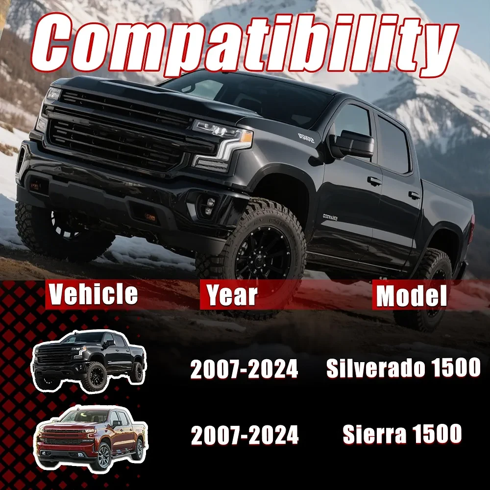 THOCAC 2" Lift Kit for Silverado/Sierra 1500 (2007-2024) - photo 2