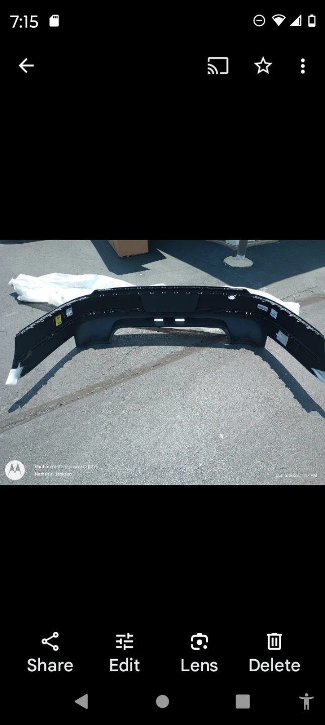 Aftermarket Bumper Cover for a 2006-2010 Volkswagen Passat - photo 2