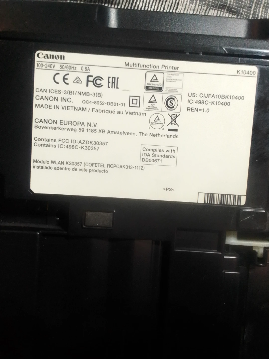 Canon PIXMA All-In-One Printer - photo 5