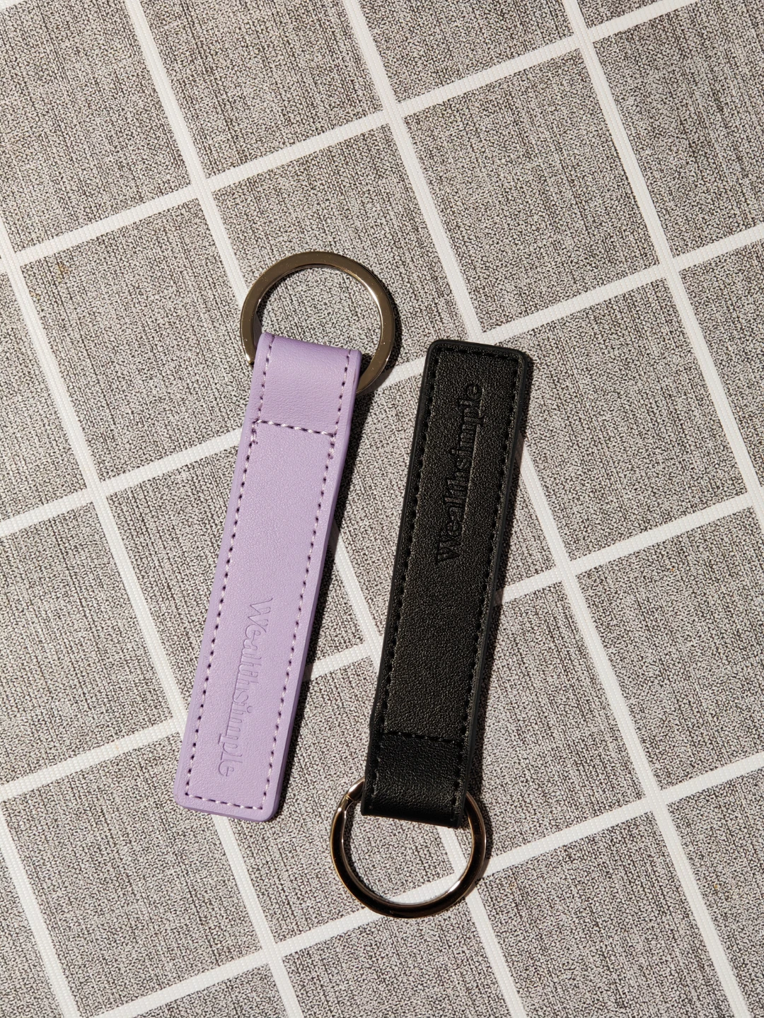 Wealthsimple Keychains (Purple & Black)