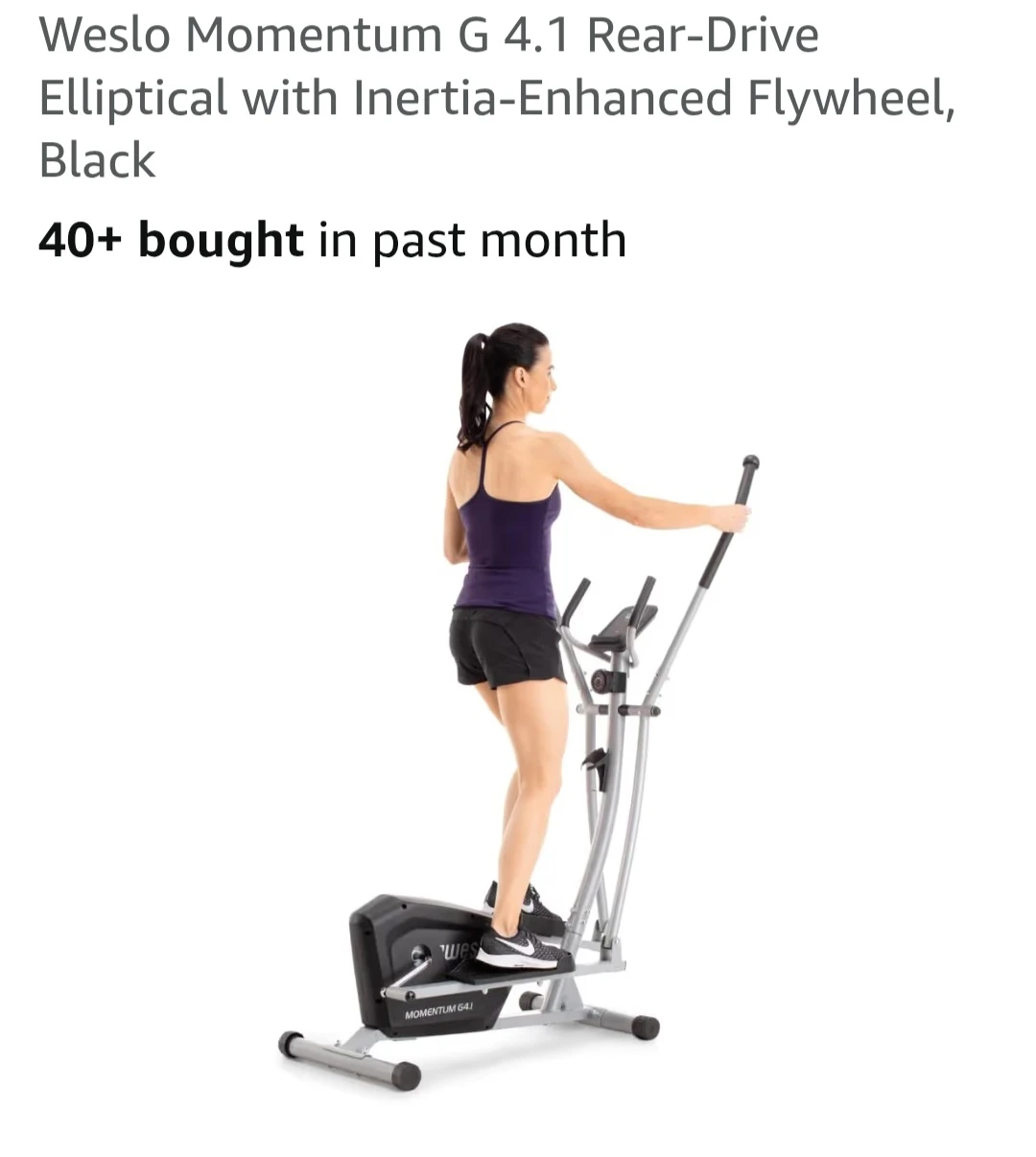 Weslo Momentum G 4.1 Rear-Drive Elliptical