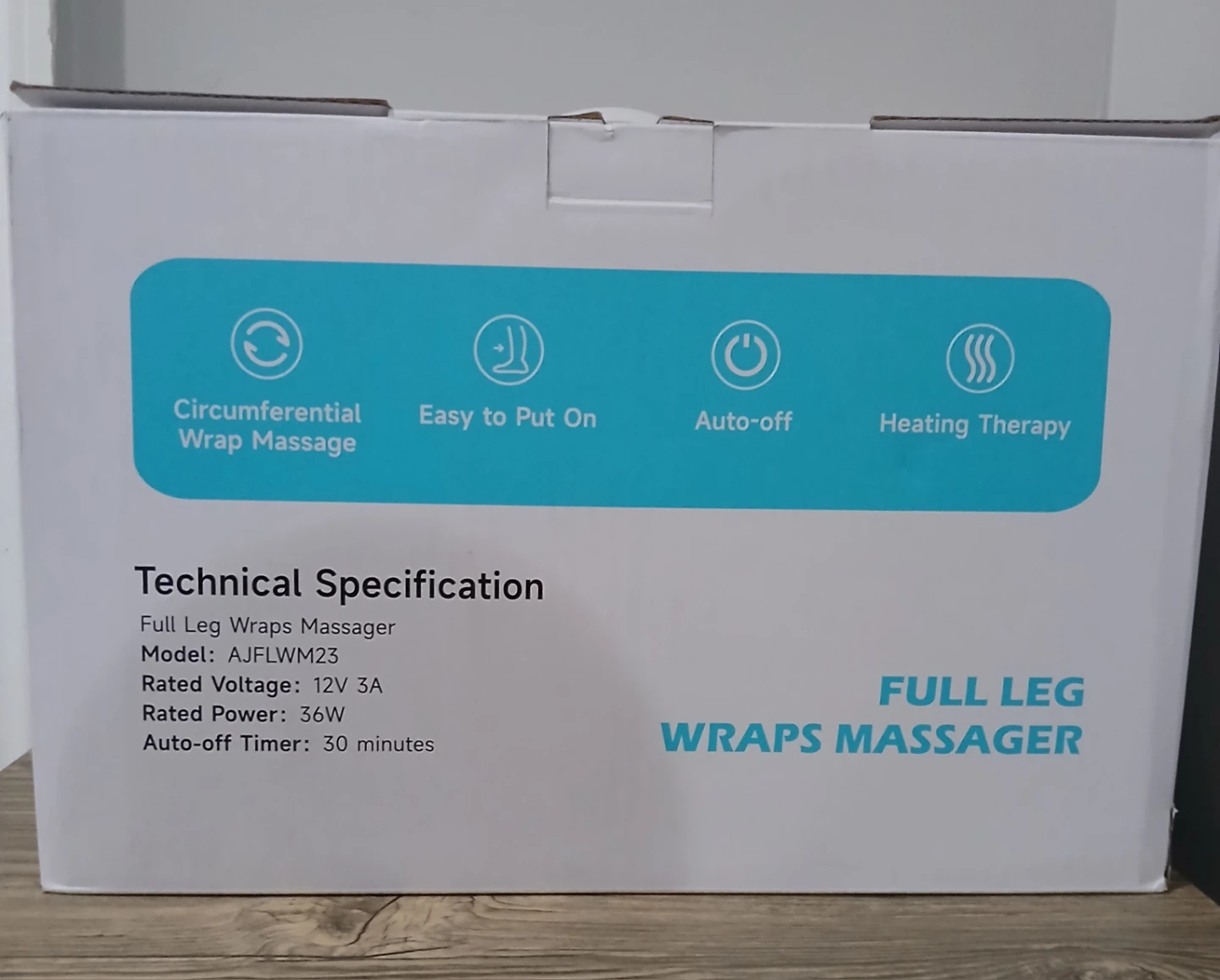 Alljoy Full Leg Wraps Massager AJFLWM23 - photo 2