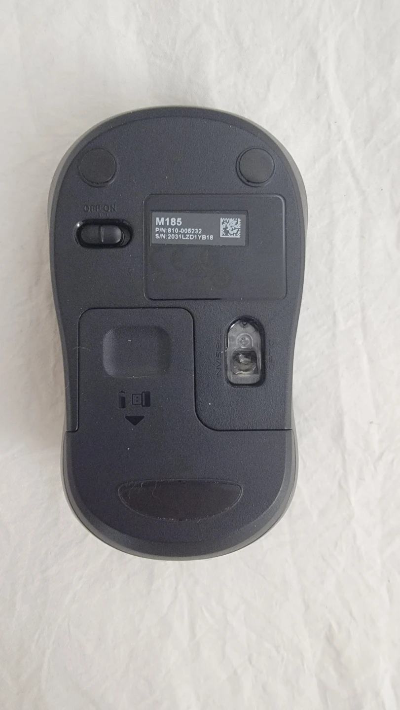 NEW Logitech M185 Wireless Mouse - photo 2