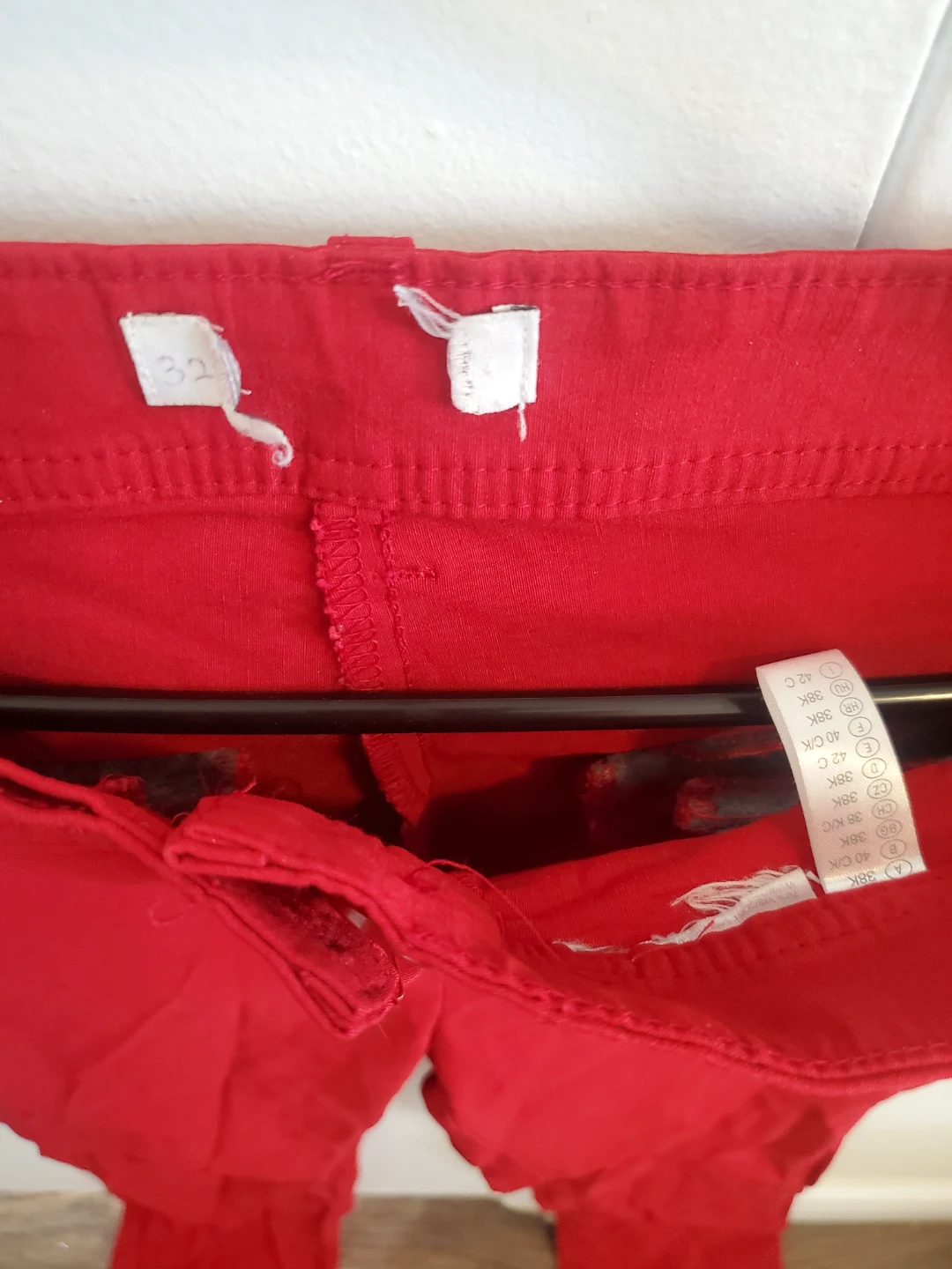 Red Tailored Pants - photo 2