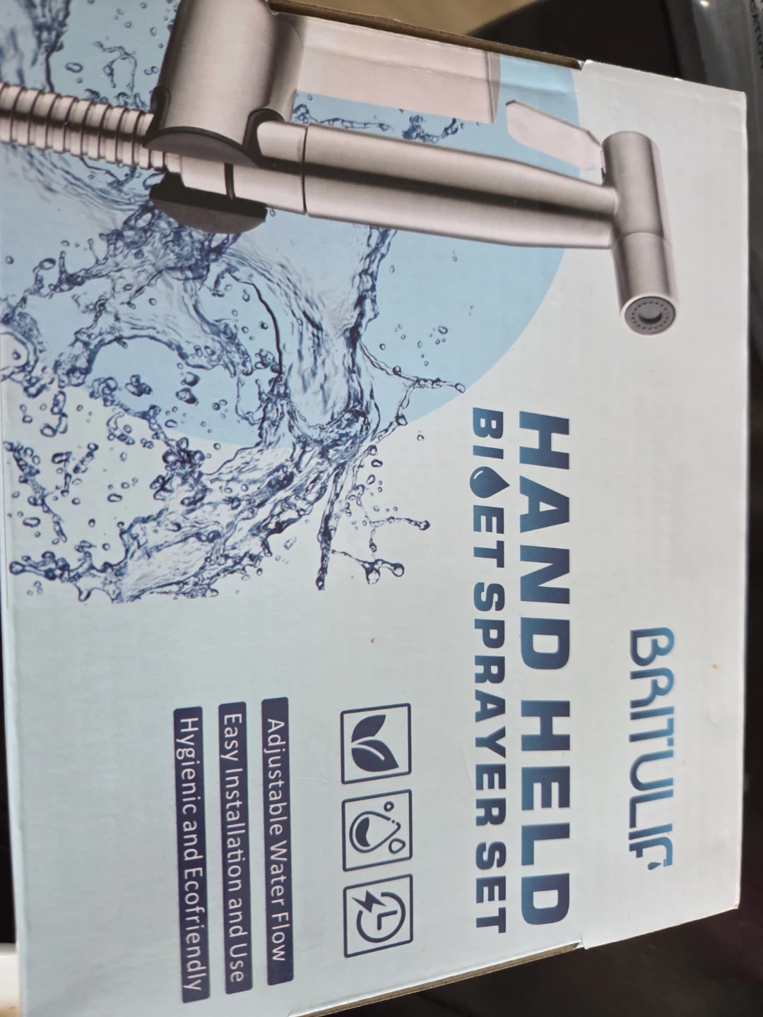 BRITULIF Hand Held Bidet Sprayer Set