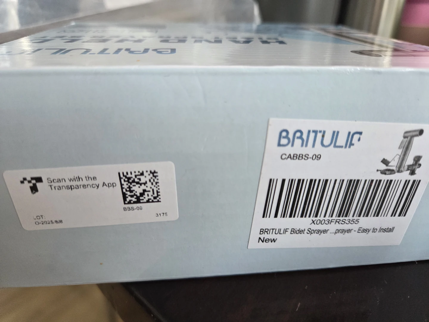 BRITULIF Hand Held Bidet Sprayer Set - photo 2