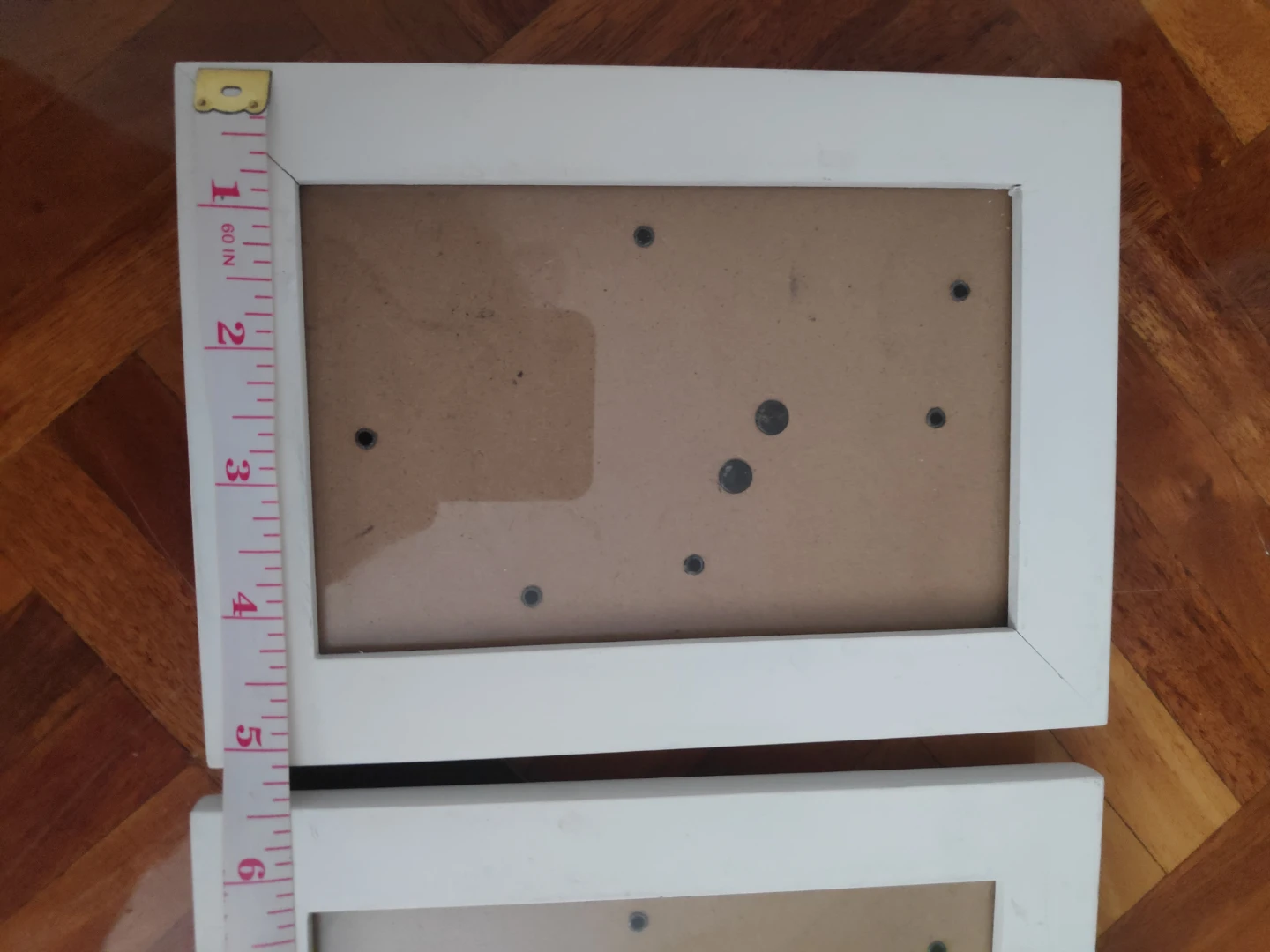 Two White Photo Frames - photo 4