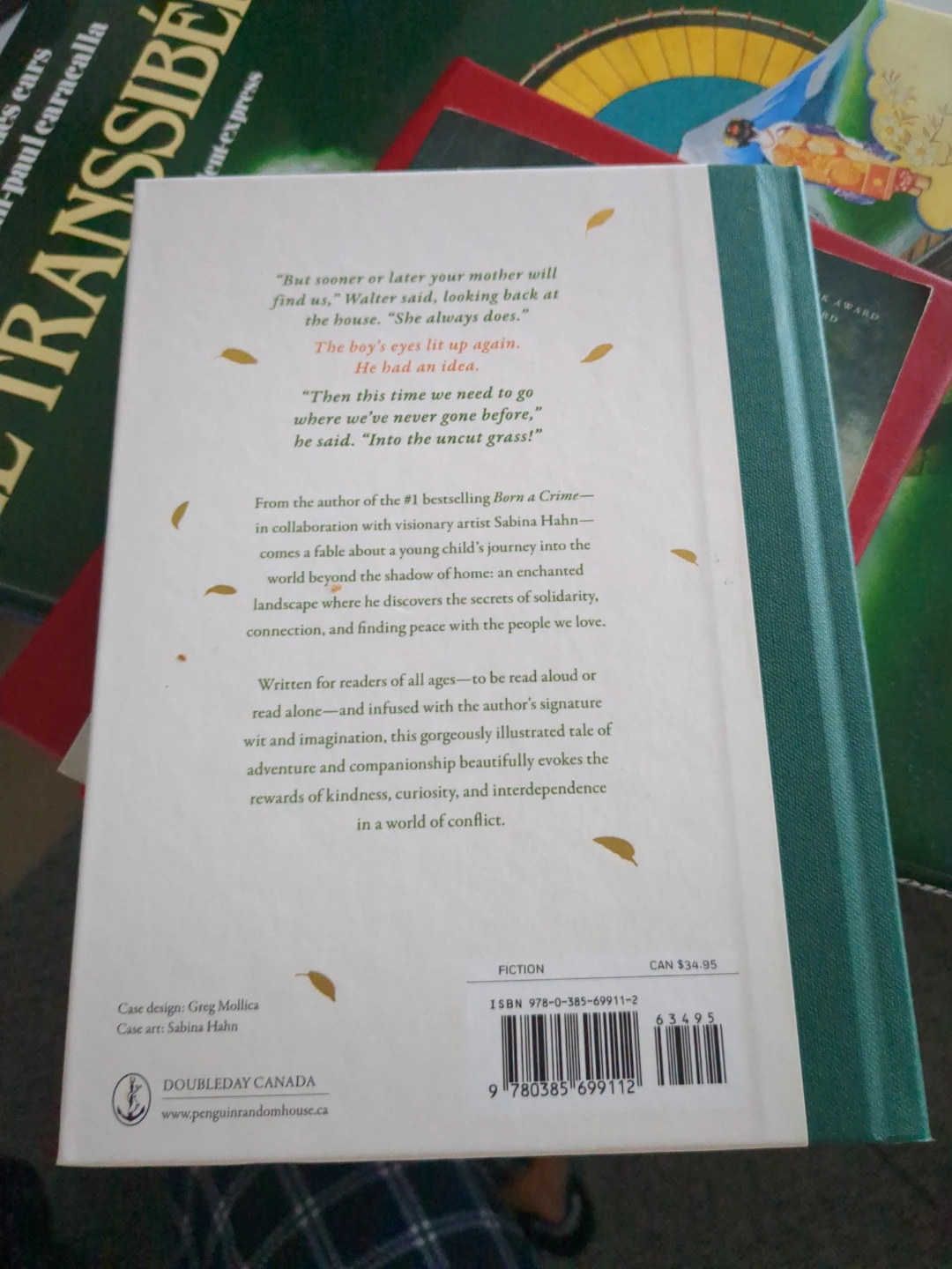 Into the Uncut Grass by Trevor Noah Illustrated Book - photo 2