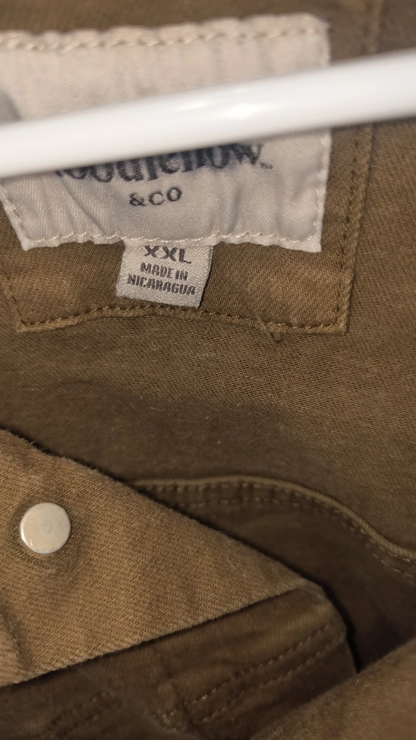 Goodfellow & Co Brown Denim Jacket - XXL - photo 2