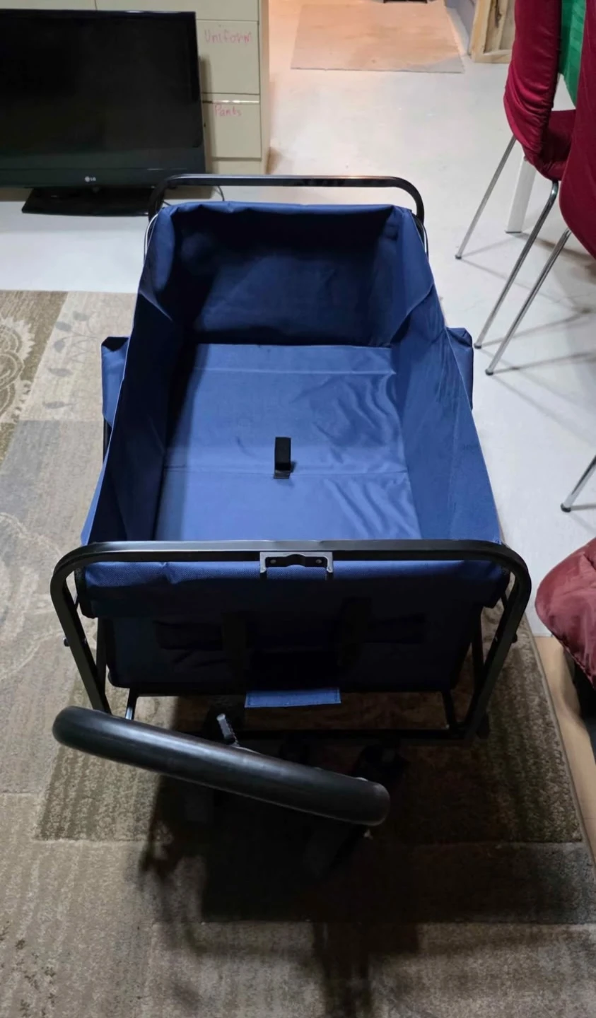 Blue Folding Wagon