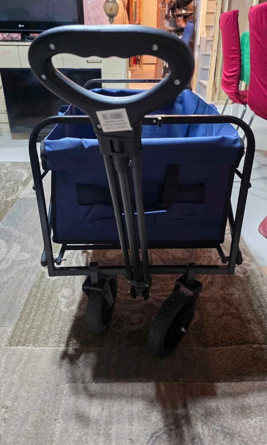 Blue Folding Wagon - photo 2
