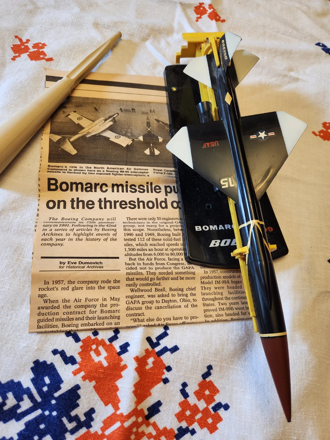 Boeing Bomarc IM-99 Model Missile