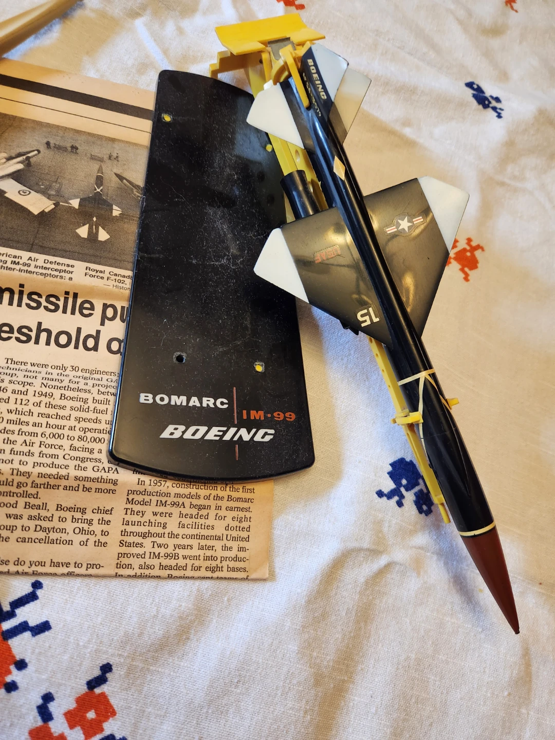 Boeing Bomarc IM-99 Model Missile - photo 3