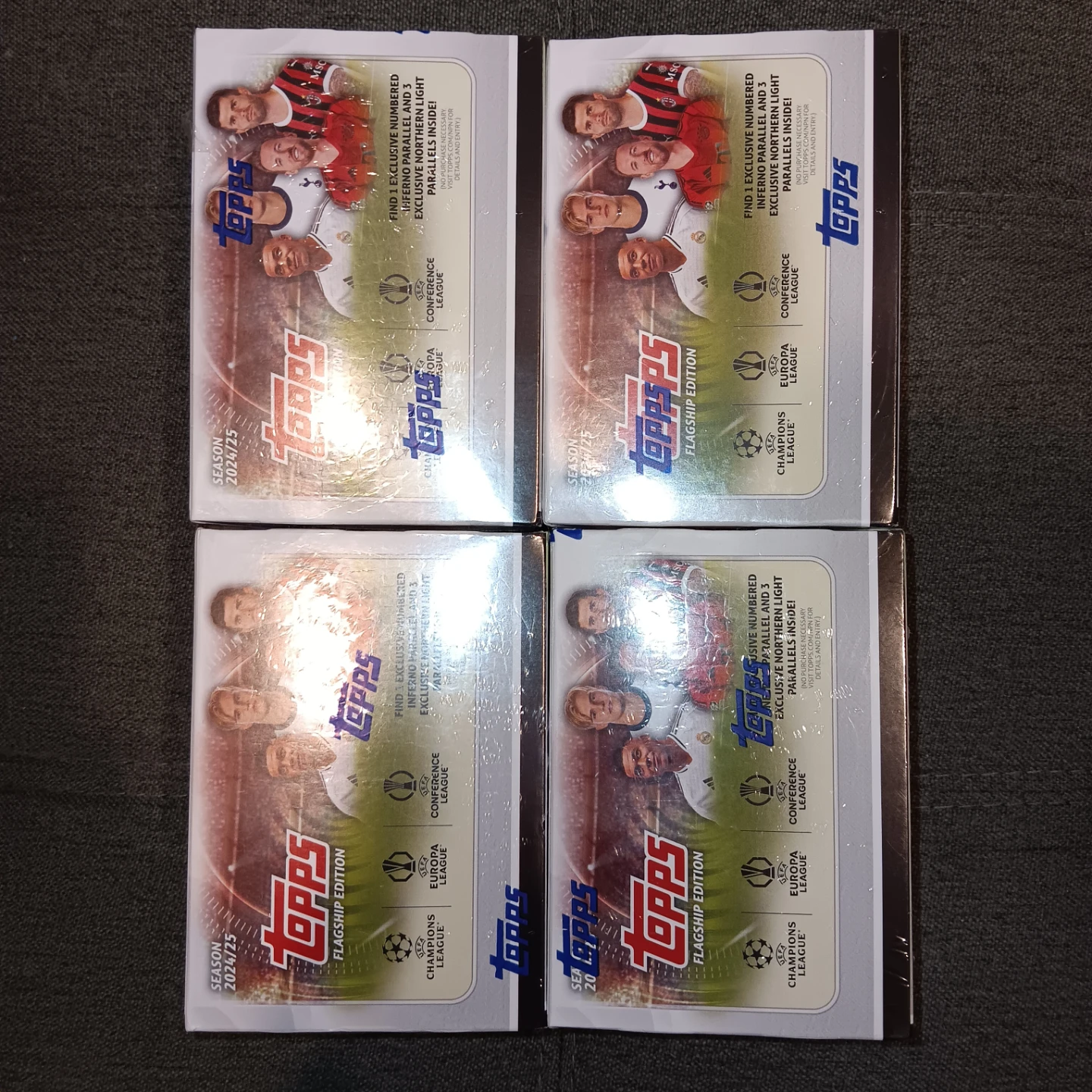 Topps UEFA 2024/25 Flagship Edition Trading Card Box - photo 3