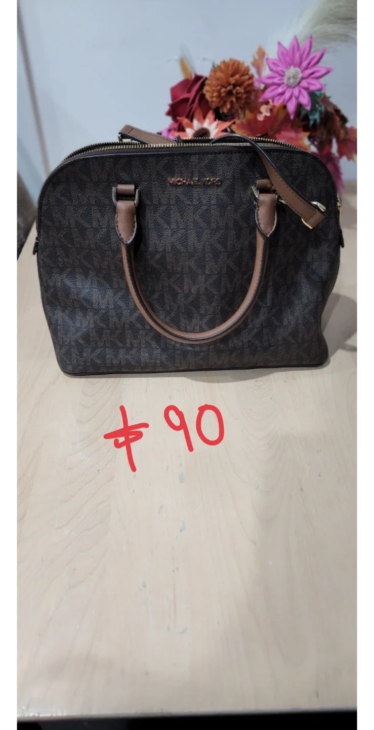 Michael Kors Studded Satchel Handbag